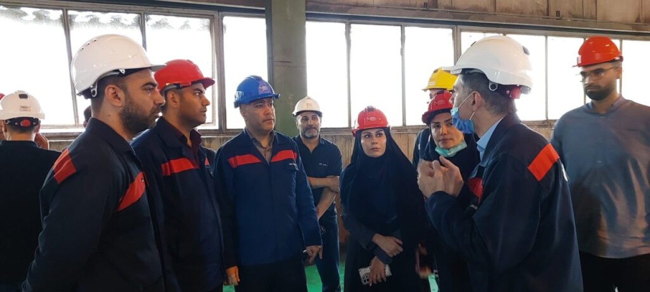 گشت VIP در شرکت فولاد اکسین خوزستان برگزار شد